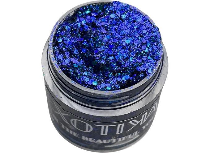 Blue Gel Glitter - Exotika Beauty