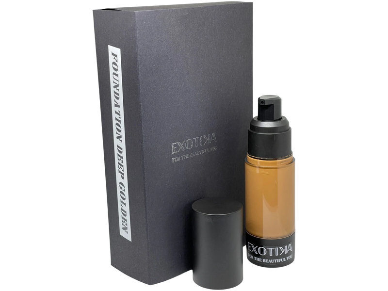 Liquid Foundation Deep Golden - Exotika Beauty