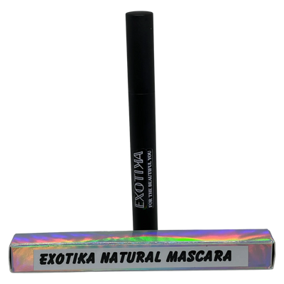 Natural Mascara Black - Exotika Beauty