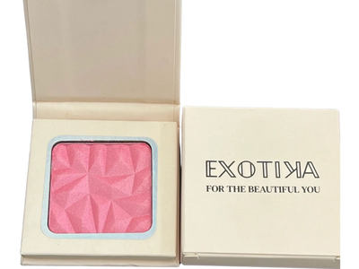 Exotika Beauty Shimmer Pink Powder Blush Perfection