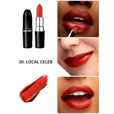 MAC Lustreglass Lipstick Local Celeb 551