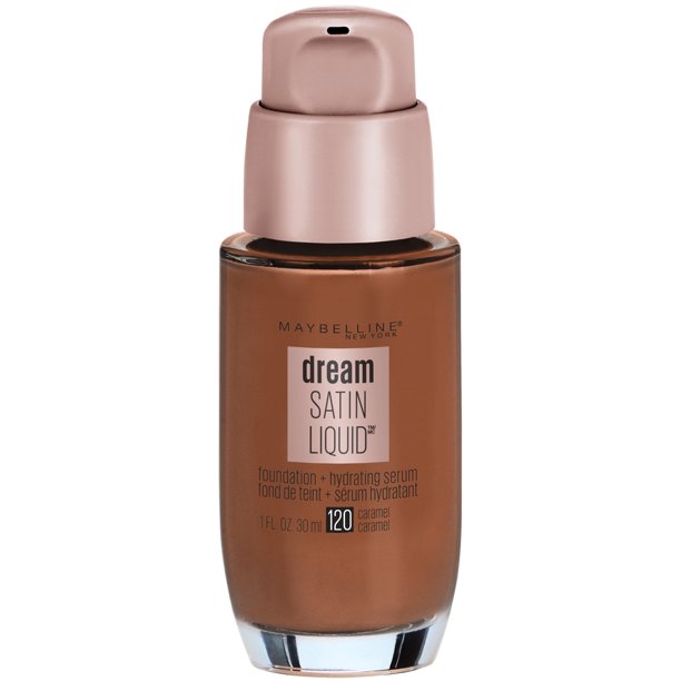 Maybelline Dream Satin Liquid Foundation Makeup for All Skin, Caramel