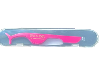 Pink Eyelash Applicator Tool