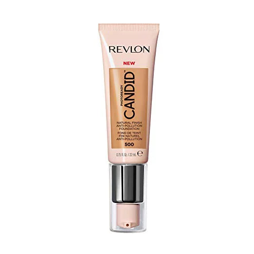 Revlon PhotoReady Candid Natural Finish Anti-Pollution Foundation, 500 Almond