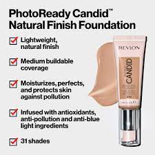 Revlon PhotoReady Candid Natural Finish Anti-Pollution Foundation, 260 Chai