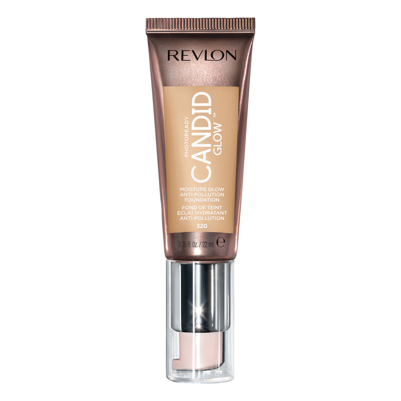 Revlon PhotoReady Candid Glow Moisture Glow Anti-Pollution Foundation, 320 Tawny