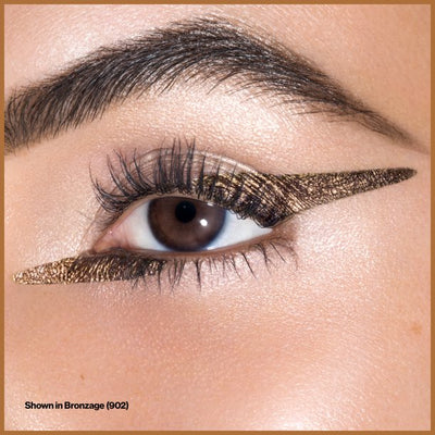 Revlon So Fierce! Chrome Ink Liquid Eyeliner, 902 Bronzage