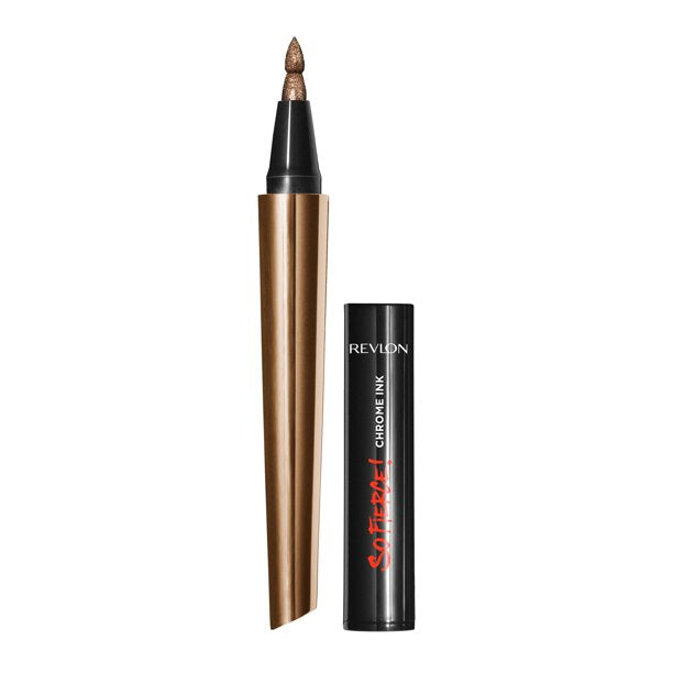 Revlon So Fierce! Chrome Ink Liquid Eyeliner, 902 Bronzage