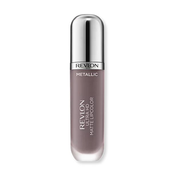 Revlon Ultra HD Metallic Matte Liquid Lipcolor, Liquid Lipstick, 100% Wax-Free, Luster 720