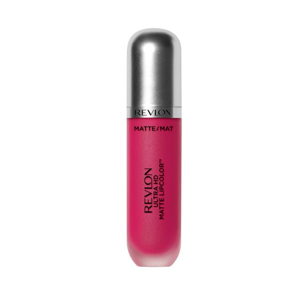 Revlon Ultra HD Matte Lipcolor, Velvety Matte Liquid Lipstick, 0.16 oz - 615 Temptation