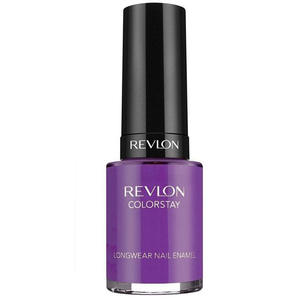 Revlon Colorstay, Longwear Nail Enamel, 240 Amethyst, 0.4fl oz Longwear Nail Enamel, 240 Amethyst