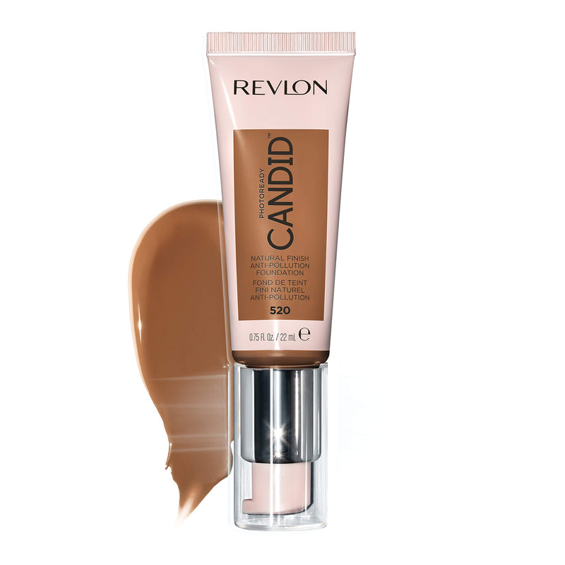 Revlon PhotoReady Candid Natural Finish Anti-Pollution Foundation, 520 Cocoa