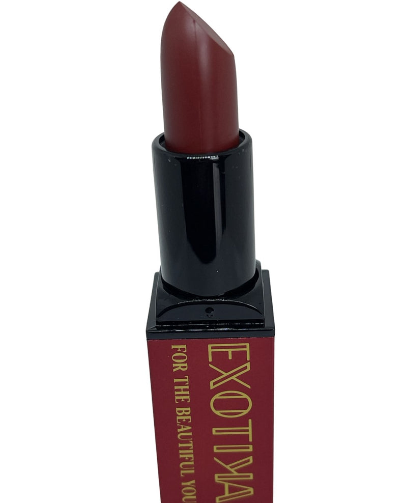Exotika Beauty Goddess Deep Red Lipstick Rhea