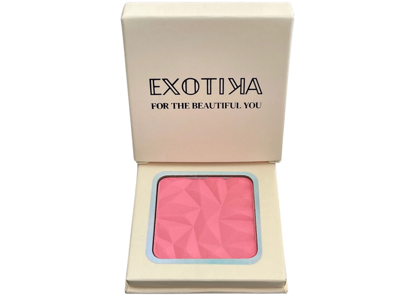 Exotika Beauty Hot Pink Powder Blush Rose