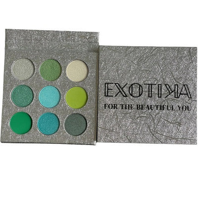 Sensuous Blue Green Eyeshadow Palette