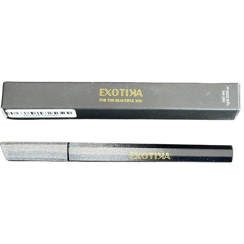 Exotika Beauty Black Silver Eyeliner Pen