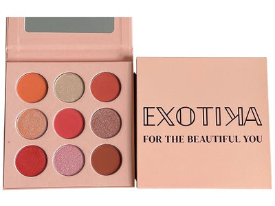 Sultry Peach Eyeshadow Palette - Exotika Beauty