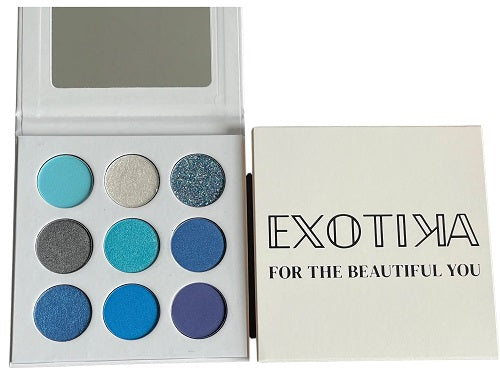 Vixen Blue Eyeshadow Palette - Exotika Beauty